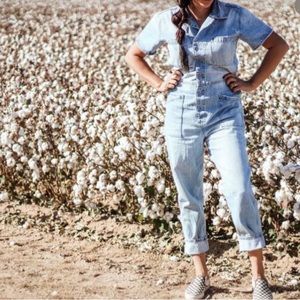 Denim jumpsuit